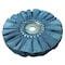 Roadmaster 6in Blue Airway Buffing Wheel 12-ply; 5/8in and 1/2in Arbor 8020-6 - alternate 1